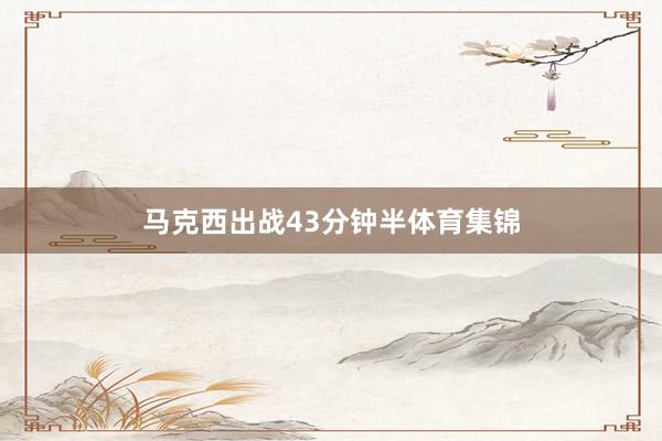 马克西出战43分钟半体育集锦