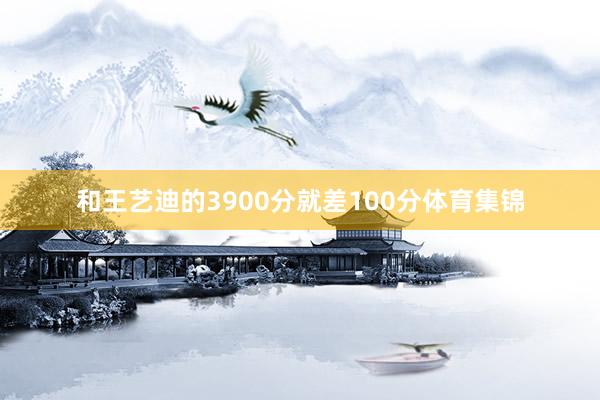 和王艺迪的3900分就差100分体育集锦