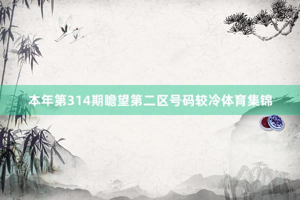 本年第314期瞻望第二区号码较冷体育集锦