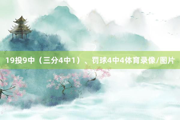19投9中（三分4中1）、罚球4中4体育录像/图片